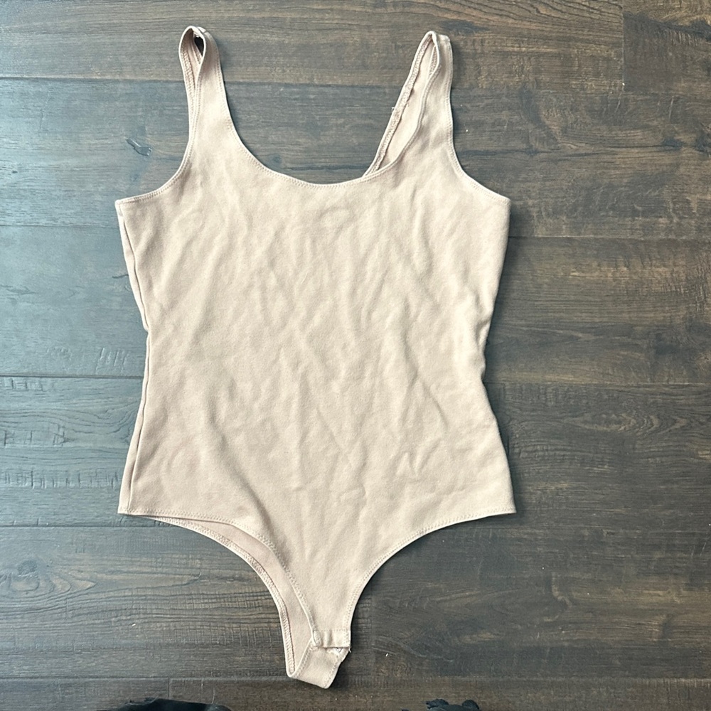 Shinestar Light Tan Sleeveless Top #B8